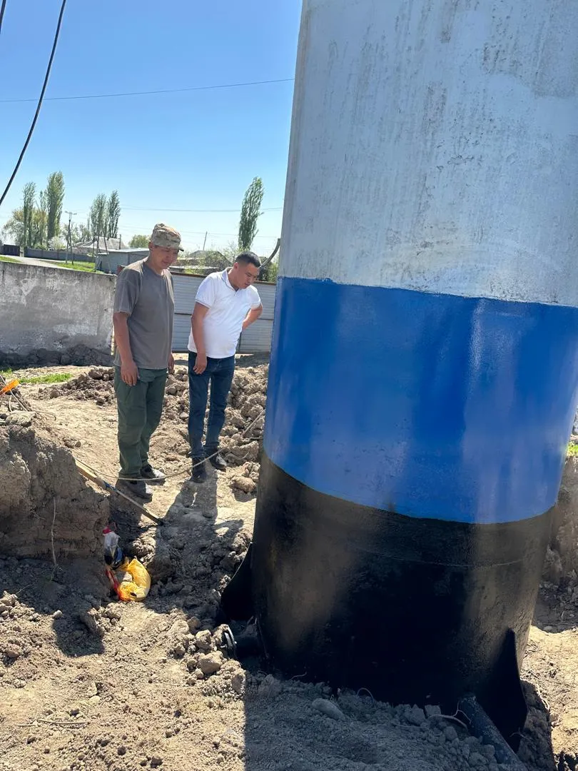 Суу мунарасы оңдолду