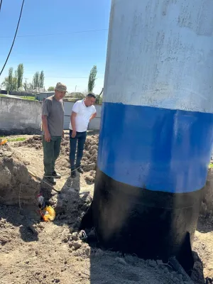 Суу мунарасы оңдолду